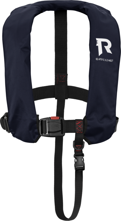 AquaSafe 170N oppblåsbar redningsvest 40 kg+ - Marine