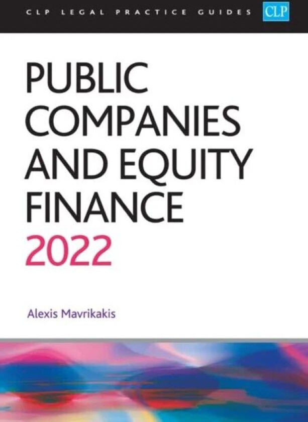 Public Companies and Equity Finance av Alexis Mavrikakis