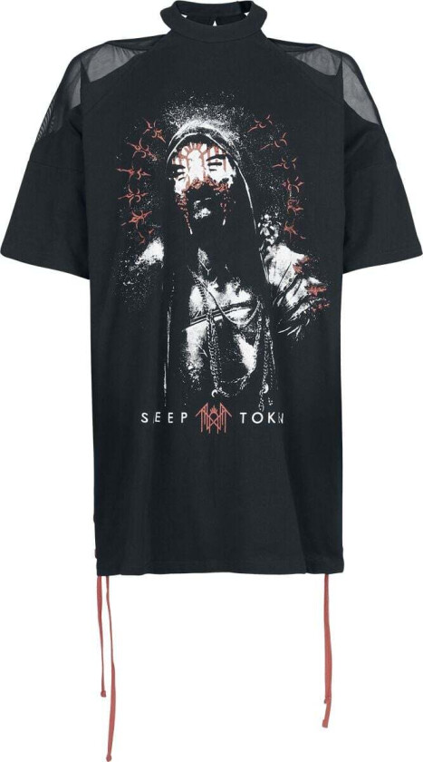 T-skjorte - EMP Signature Collection - S til 3XL - Damer - svart