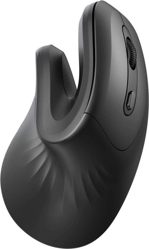 Trådløs ergonomisk mus, vertikal, 3200 DPI, 6 knapper