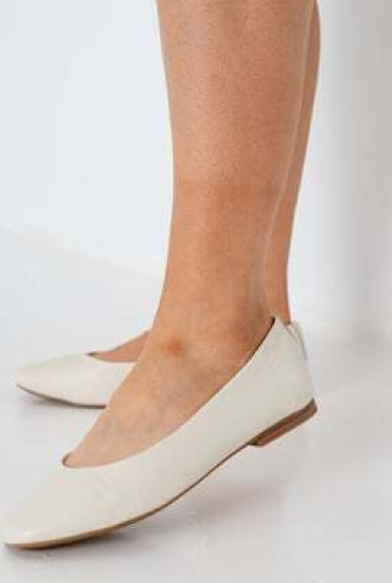 Trieste Ballerina Leather - Beige - Dame - Sko - Ballerinasko