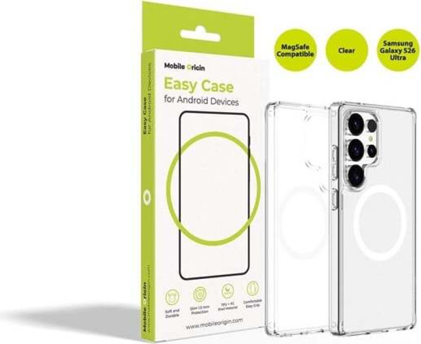 Easy Case MagSafe Clear - Samsung Galaxy S26 Ultra
