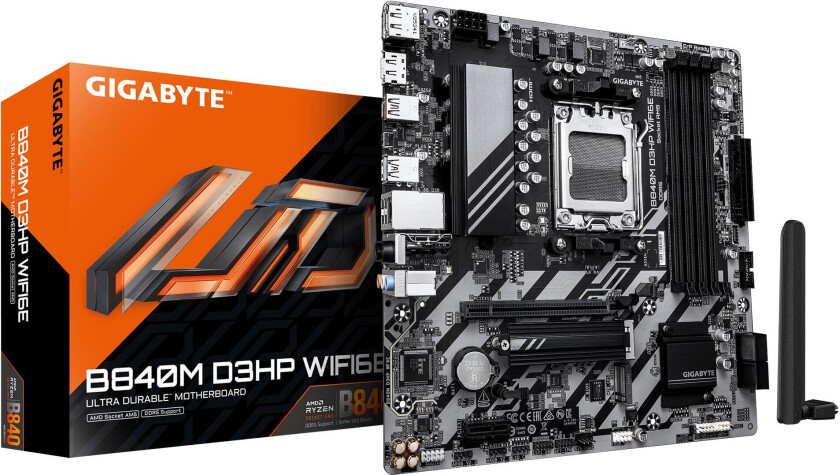 B840M D3HP WiFi6E (B840,AM5,mATX,DDR5)