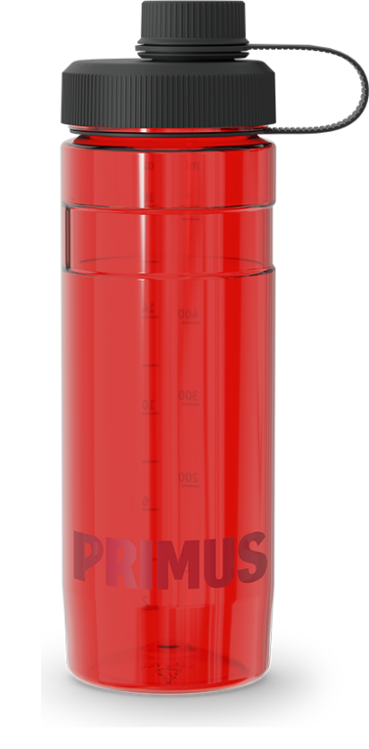 Kvarts Tritan Bottle 0.6 L Drink Cap Red No Size