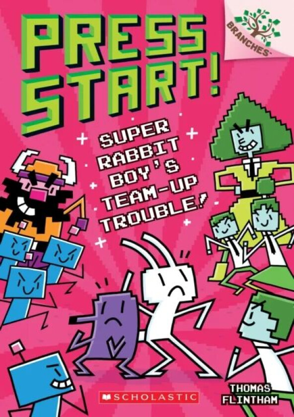 Super Rabbit Boy's Team-Up Trouble!: A Branches Book (Press Start! #10) av Thomas Flintham
