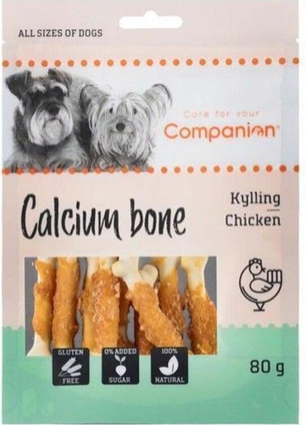 Bilde av Chicken Calcium bone Godbiter til hund 500 g