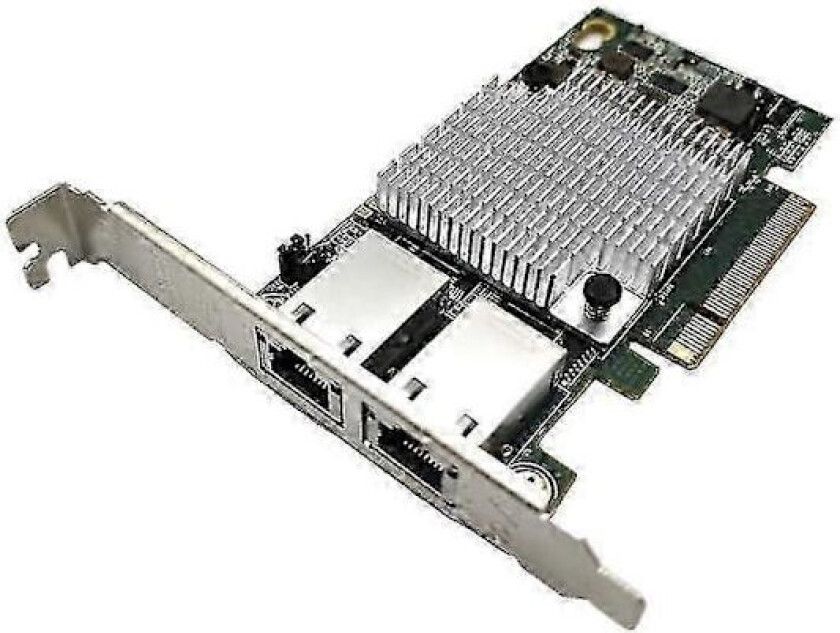 Bilde av Intel X540-T2 10G Chipset PCIe x8 Dobbel Kobber RJ45 Port 10Gbps Gigabit Ethernet Nettverkskort Kompatibel PCIE-x8 PCIE-X16 for PC Stasjonær Wifi Adapter