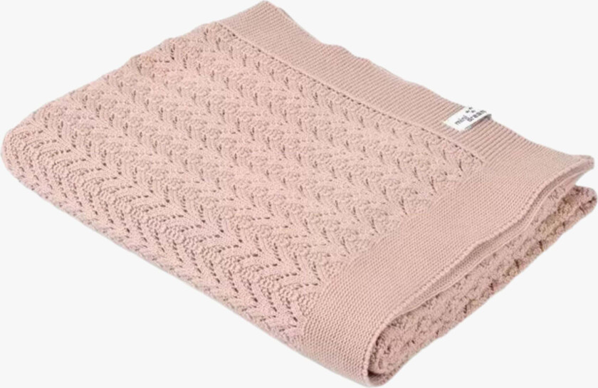Lace Teppe, Rosa - Tekstiler - 100% Bomull