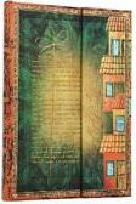 Garcia Marquez, One Hundred Years of Solitude (Embellished Manuscripts Collection) Midi Unlined Hardcover Journal (Elastic Band Closure)