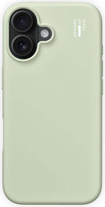 iPhone 17 iDeal Of Sweden Silicone Deksel - MagSafe Kompatibel - Sage Green