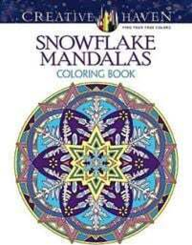 Haven Snowflake Mandalas Coloring Book