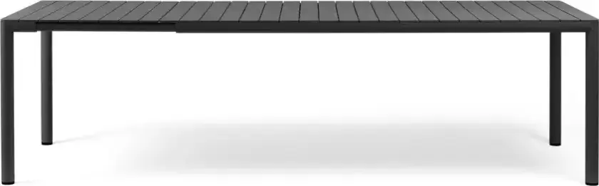 Uttrekkbart bord Tevere 210 Antrasitt
