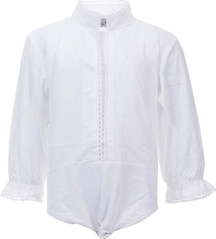 Bilde av Eira skjortebody bluse til bunad/festdrakt, Hvit