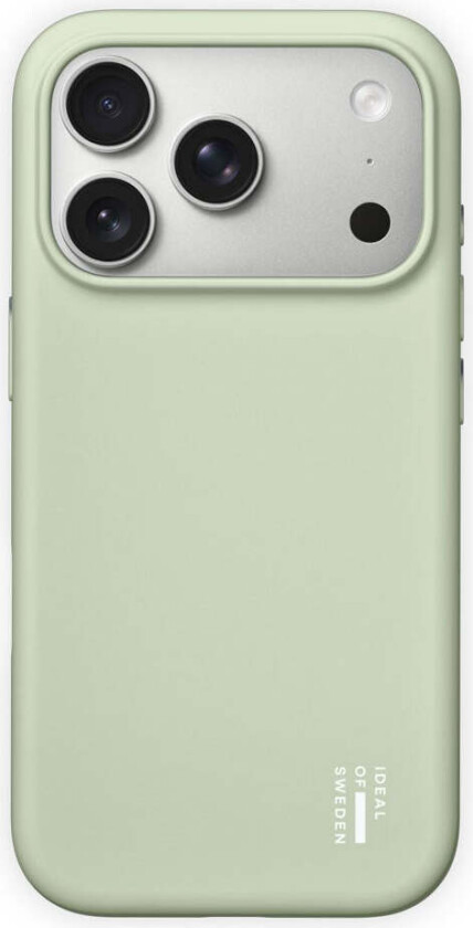iPhone 17 Pro Max iDeal Of Sweden Silicone Deksel - MagSafe Kompatibel - Sage Green
