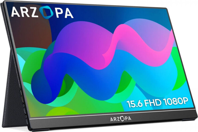 A1 Gamut 15.6" Hd Bærbar Skjerm - Sort