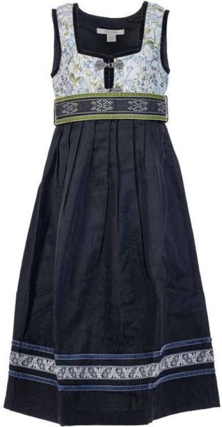 Oline bunad/festdrakt til jente, Botanic blå