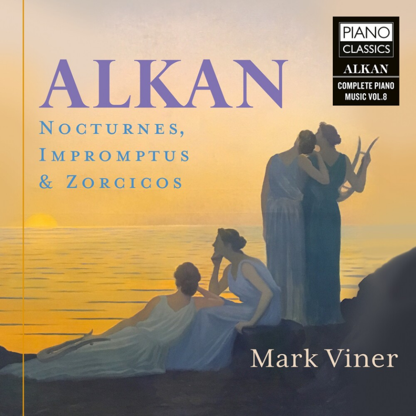 Mark Viner Alkan: Nocturnes, Impromptus & Zorzicos, Vol. 8 CD