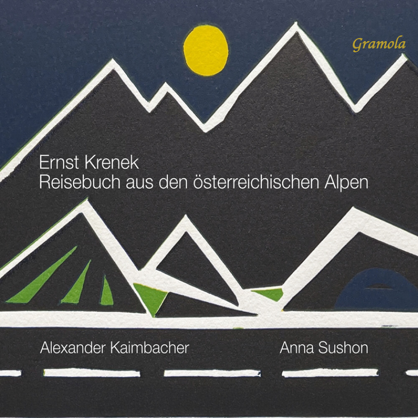 Alexander Kaimbacher, Anna Sushon, Ernst Krenek Krenek: Reisebuch aus den österreichischen Alpen CD