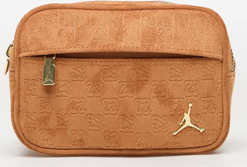 Veske Jordan Jam Suede Monogram Camera Bag Cognac Universal