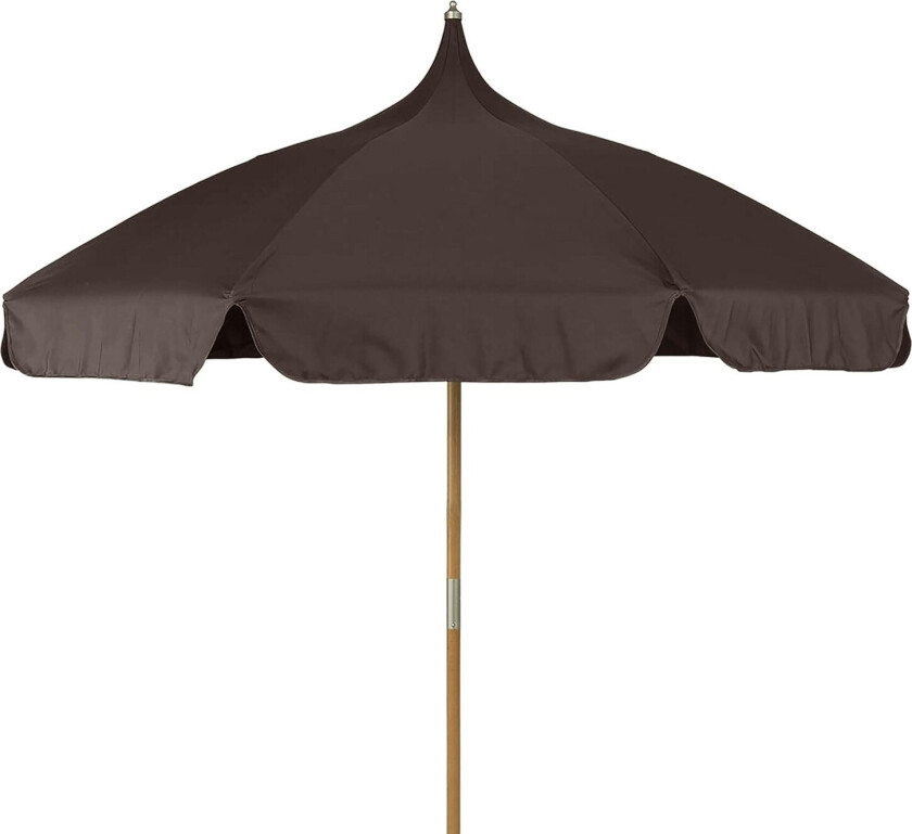 Lull Umbrella Dark Chocolate - Parasoll og Parasollføtter Bøk Sjokolade - 1104273345