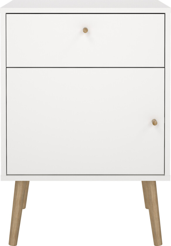 TVILUM Bodo nattbord 1 dør + 1 skuff - Pakke