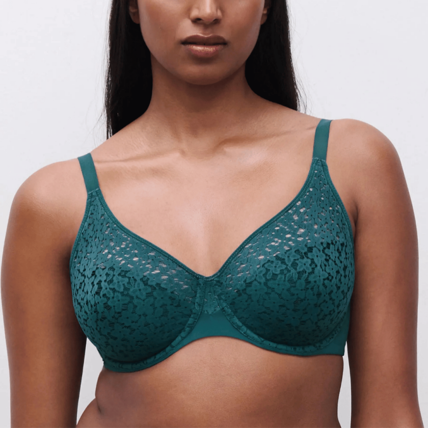 EasyFeel Norah BH med bøyle, grønn, Størrelse: 90F, Kvinner