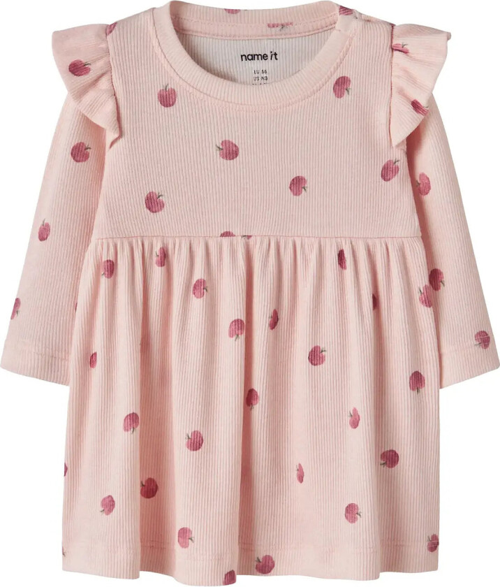 Nbffoapple Ls Dress - Pink - 86