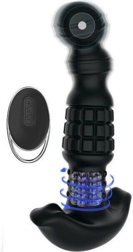 Zenn Anal Pleasure Rotating P-Spot Vibrator Prostata stimulator