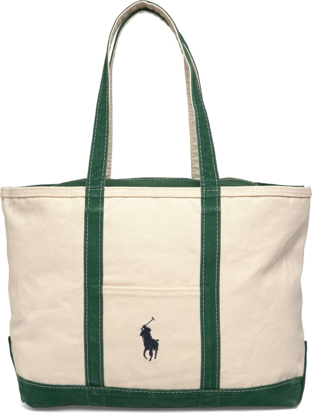 Bilde av Big Pony Canvas Tote - Cream - ONE SIZE