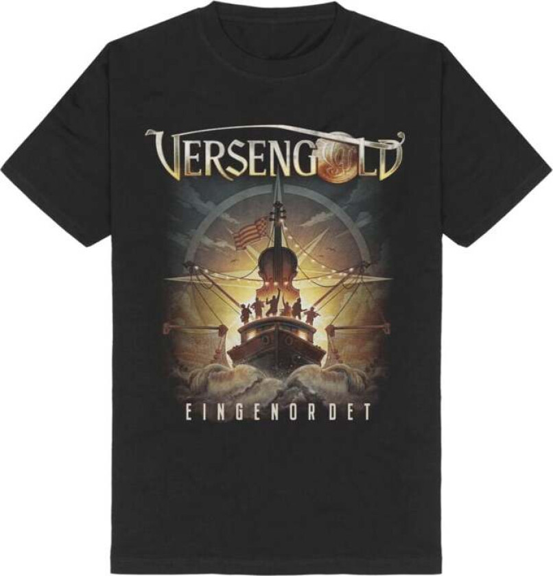 T-skjorte - Eingenordet Cover - S til 3XL - Herrer - svart