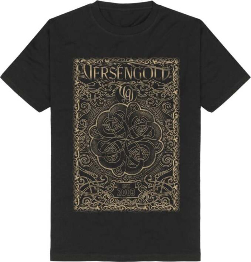 T-skjorte - Est.2003 - S til 3XL - Herrer - svart