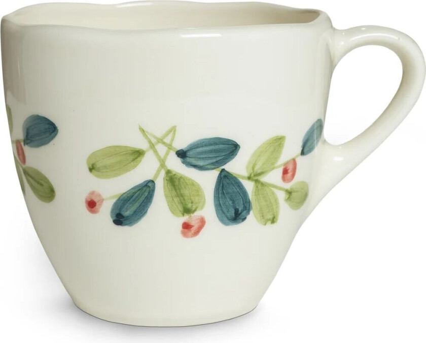 Basic julekopp 60 cl Hvit-multi