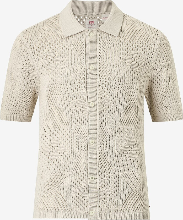 Genser Camp Shirt Dark Phanto - Beige