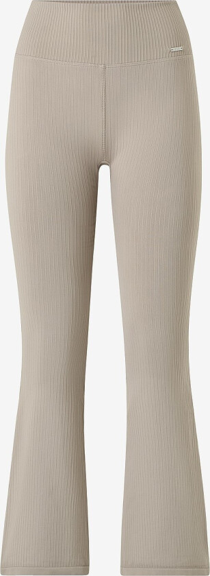 Treningstights Ribbed Seamless Flare Petite Tights - Brun