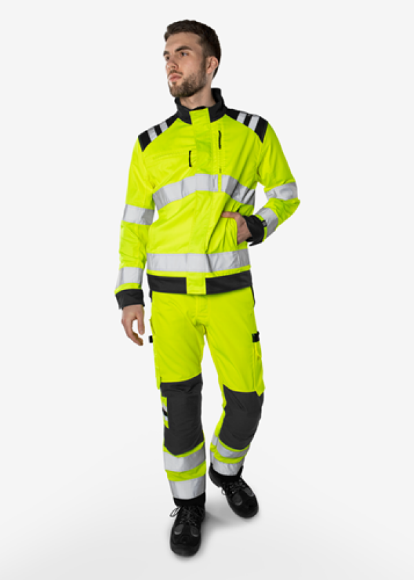 HiVis Grønn bukse på 2 2651 G