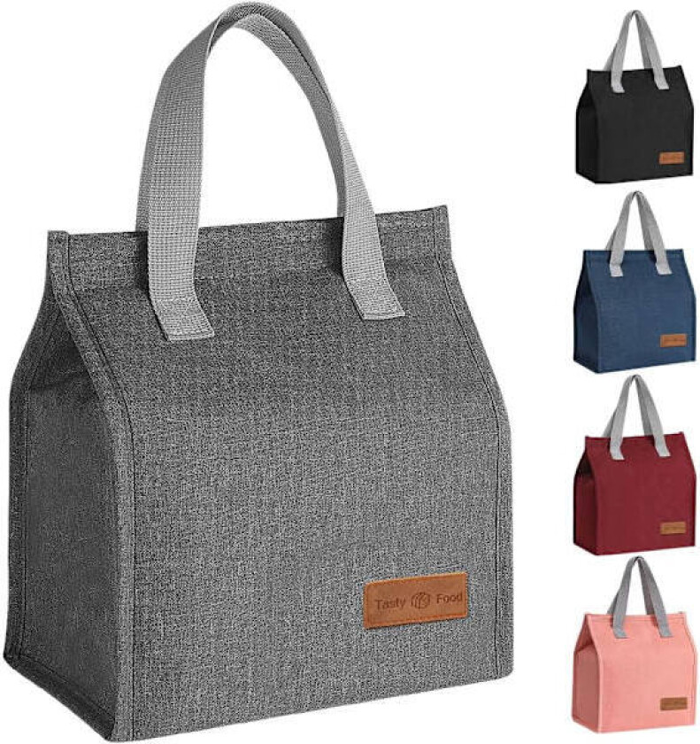 Matbokser for kvinner og menn, bærbar isolert matboks, vanntett lekkasjesikker matboks tote bag for barn jenter gutter voksne