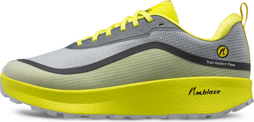 Men's Trail Addict Flow+ Yellow/Grey II