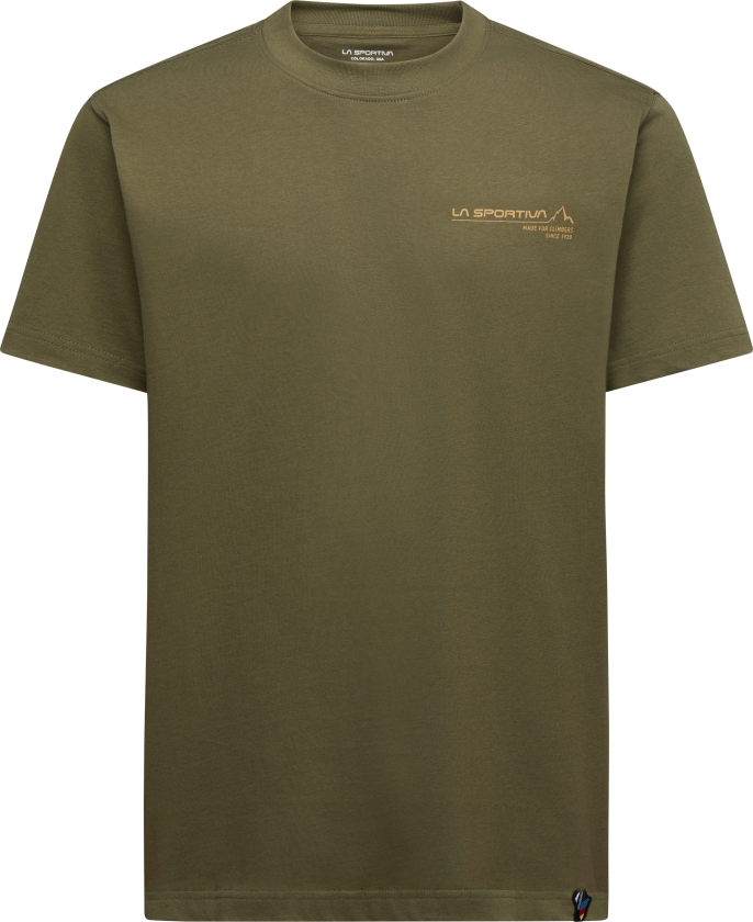 La Sportiva Men's Since 1928 T-Shirt Cypress/Sandstone