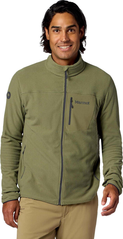 Men's Airfleece Jacket Olive Grove