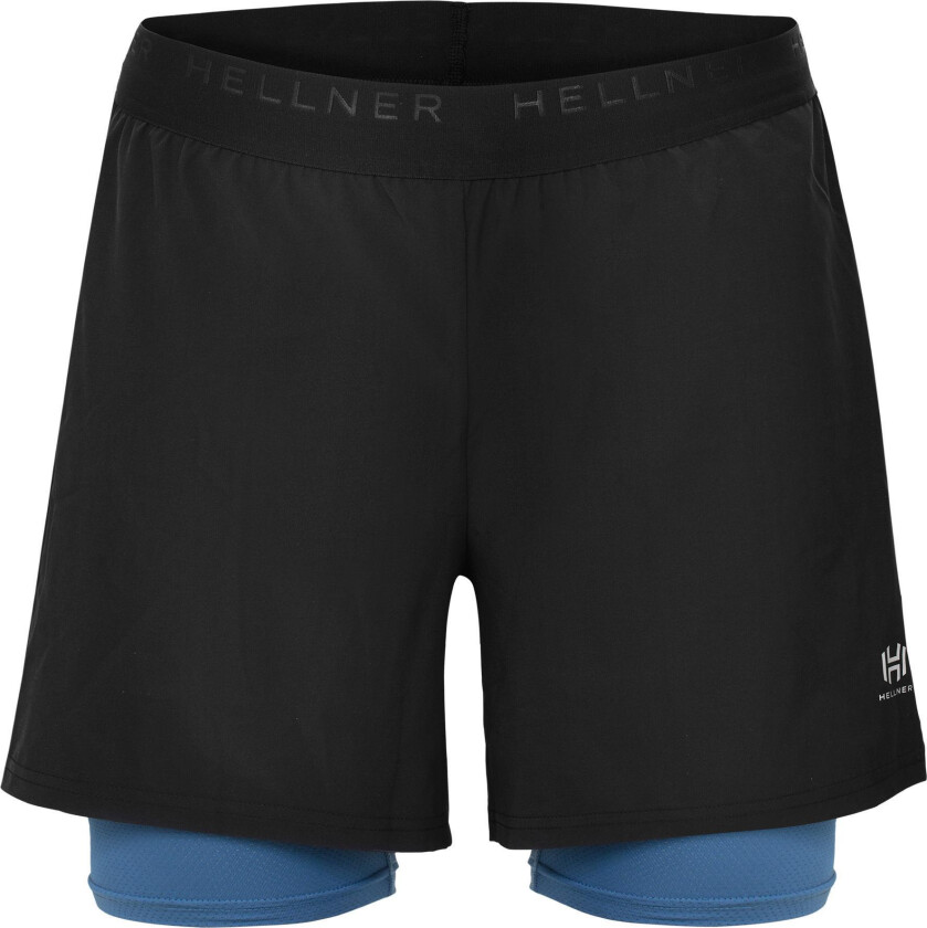 Kelva 2-in-1 Shorts Men's Black Beauty/Ensign Blue