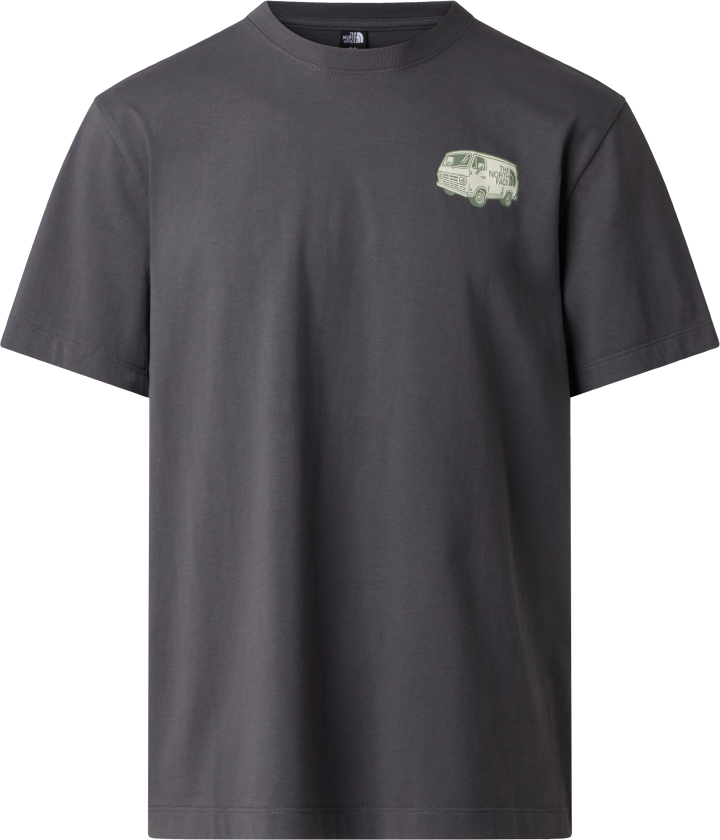 Men's Van Life Relaxed Graphic T-Shirt Anthracite Grey