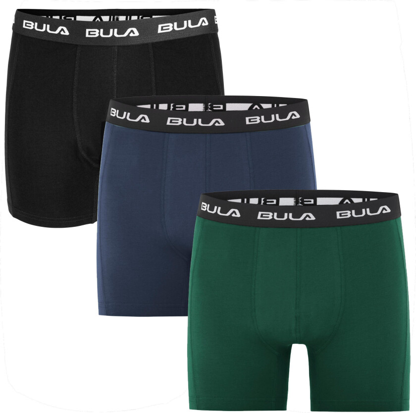 Men's Frame 3pk Boxers Pine/black/navy