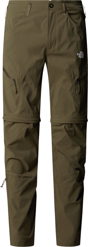 Men's Exploration Convertible Regular Tapered Pants New Taupe Green