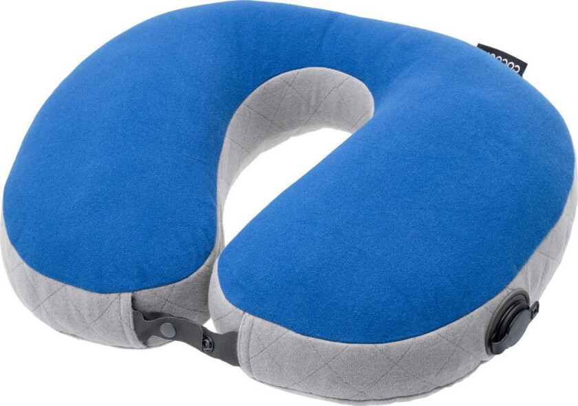 U-Shaped Down Neck Pillow True Blue/Grey