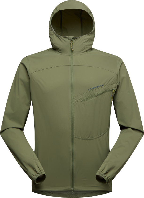 La Sportiva Men's Freeway Wind Jacket Cypress/Night Sky