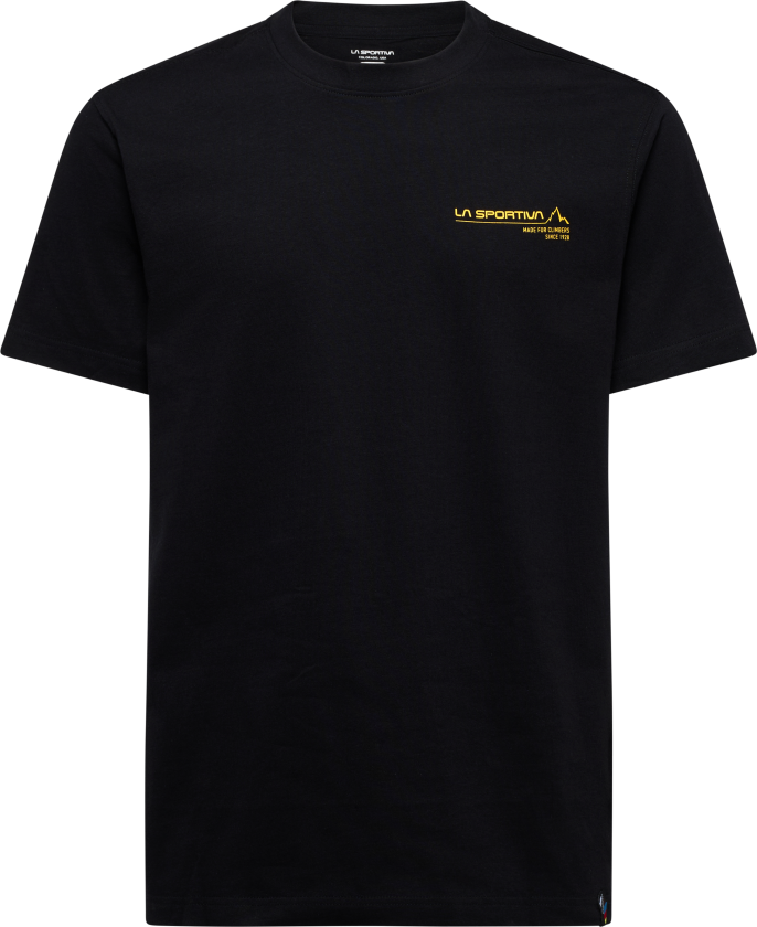 La Sportiva Men's Since 1928 T-Shirt Black/Yellow