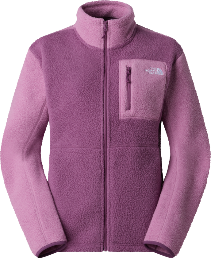 Women's Yumiori Full Zip Fleece Jacket Chroma Purple/Hushed Lavender/Chroma Purple