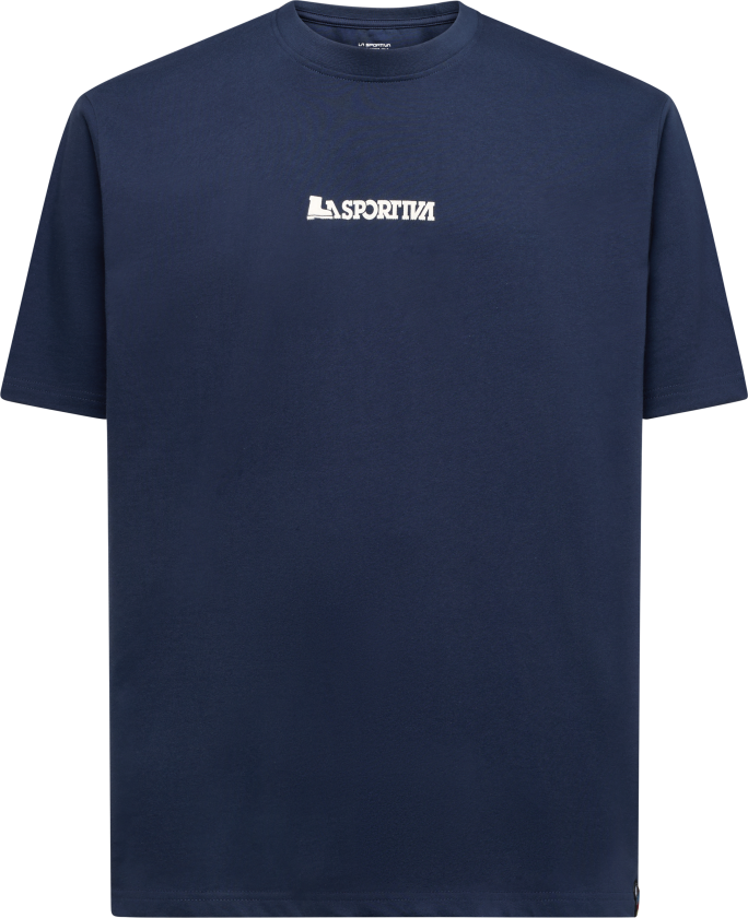 La Sportiva Men's Moon Climb T-Shirt Night Sky/Chalk