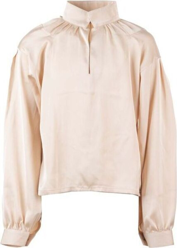 Lise bluse til bunad/festdrakt jente, Champage