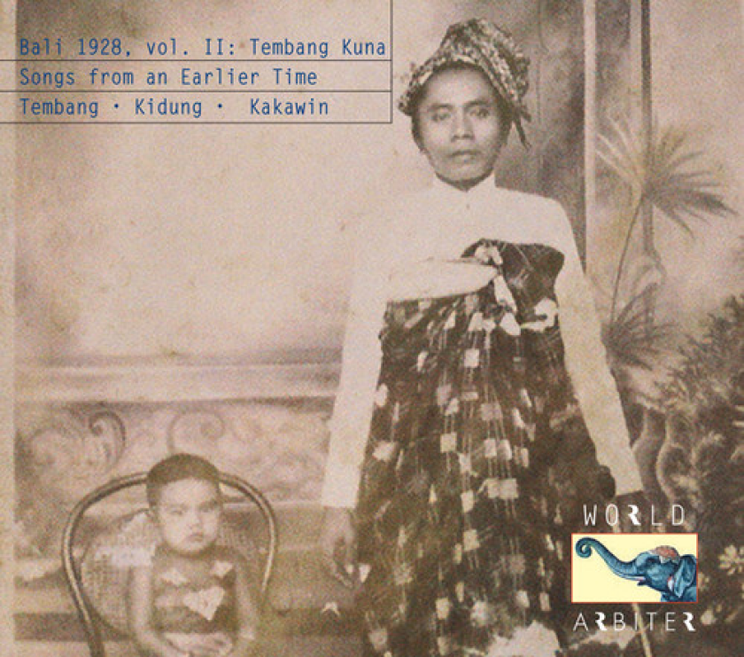 Diverse Artister Bali 1928 II Tembang Kuna: Songs From An Earlier Time CD